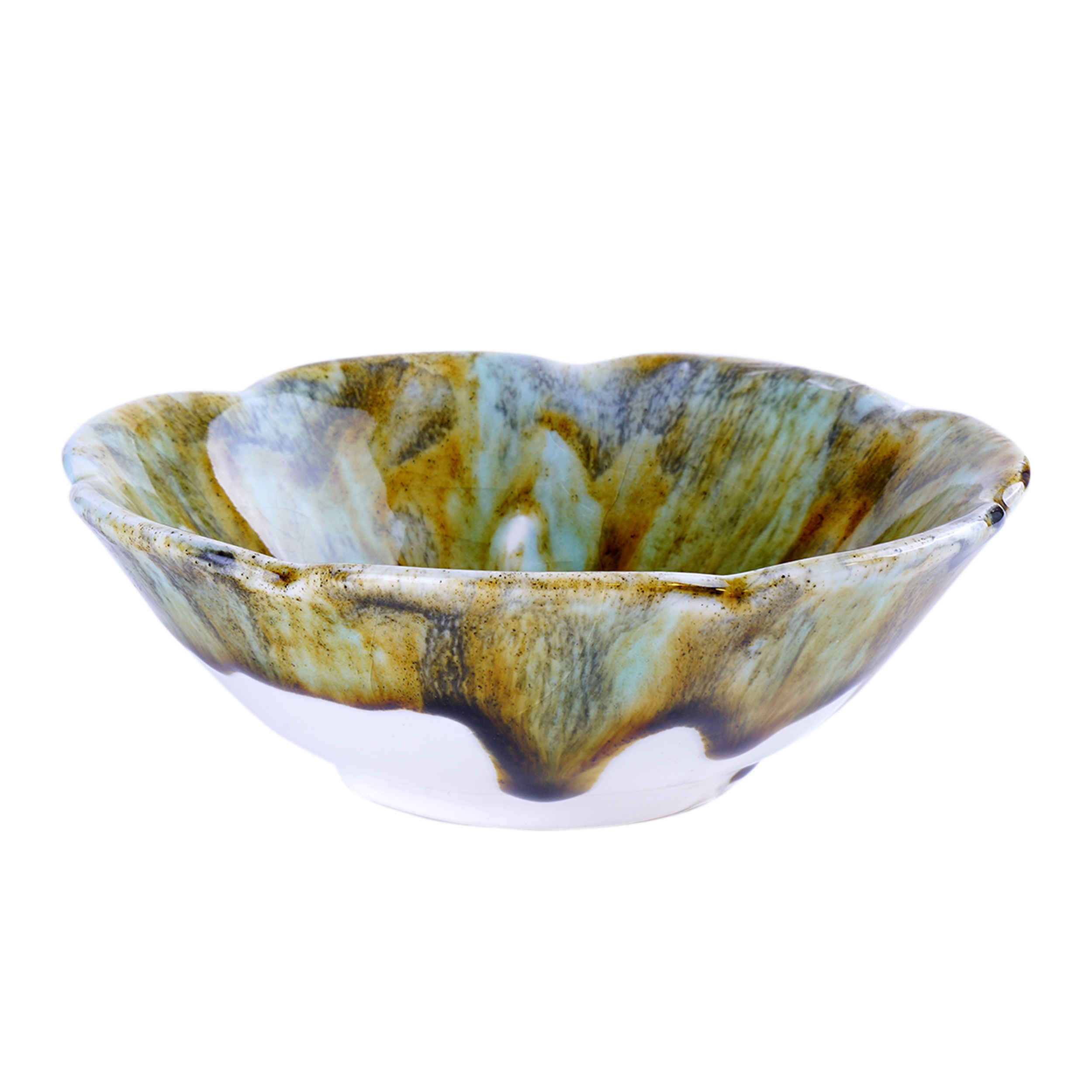 وعاء فخاري يدوي الصنع بنموذج تينا