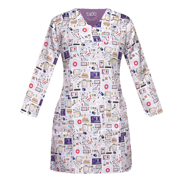 بلوزة طبية نسائية – متعددة الاستخدامات ومريحة