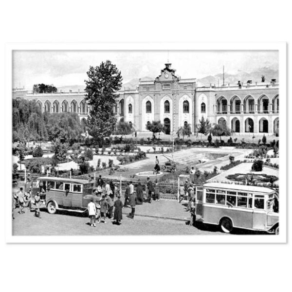 طباعة PVC إيرانية بإطار - فن الجدران الأيام القديمة