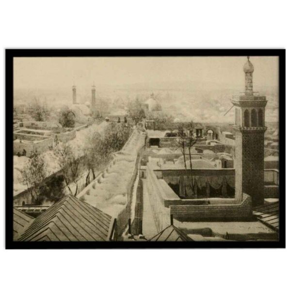 طباعة PVC إيرانية بإطار - فن الجدران ظل