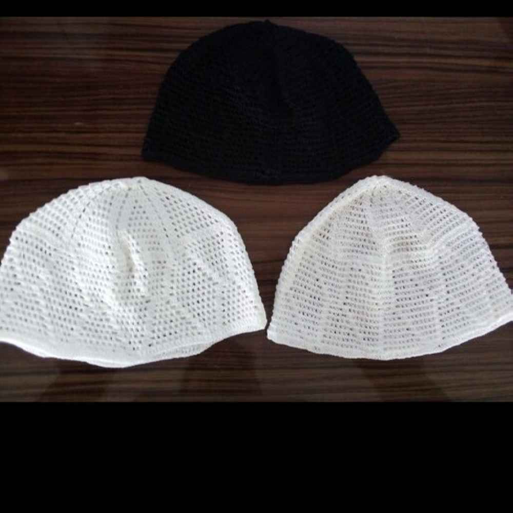 كوفية تركية محاكة – قبعة قطنية تقليدية للمسلمين