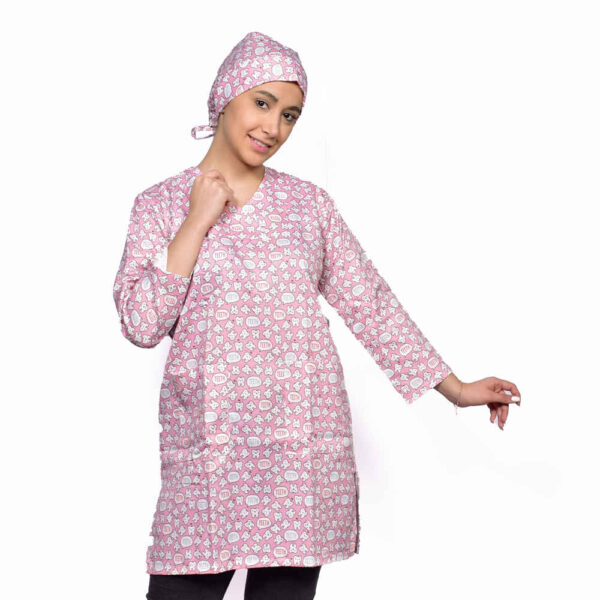 بلوزة طبية نسائية لطب الأسنان – احترافية وعملية