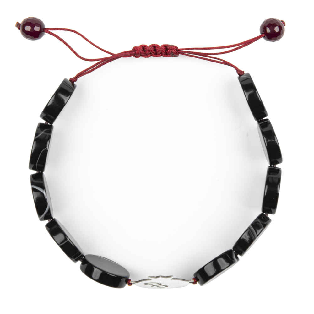 سوار فضة خرز للنساء – شبة یلدا