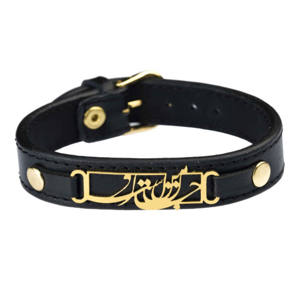 سوار جلدی فارسي للرجال والنساء – أسود جان مان