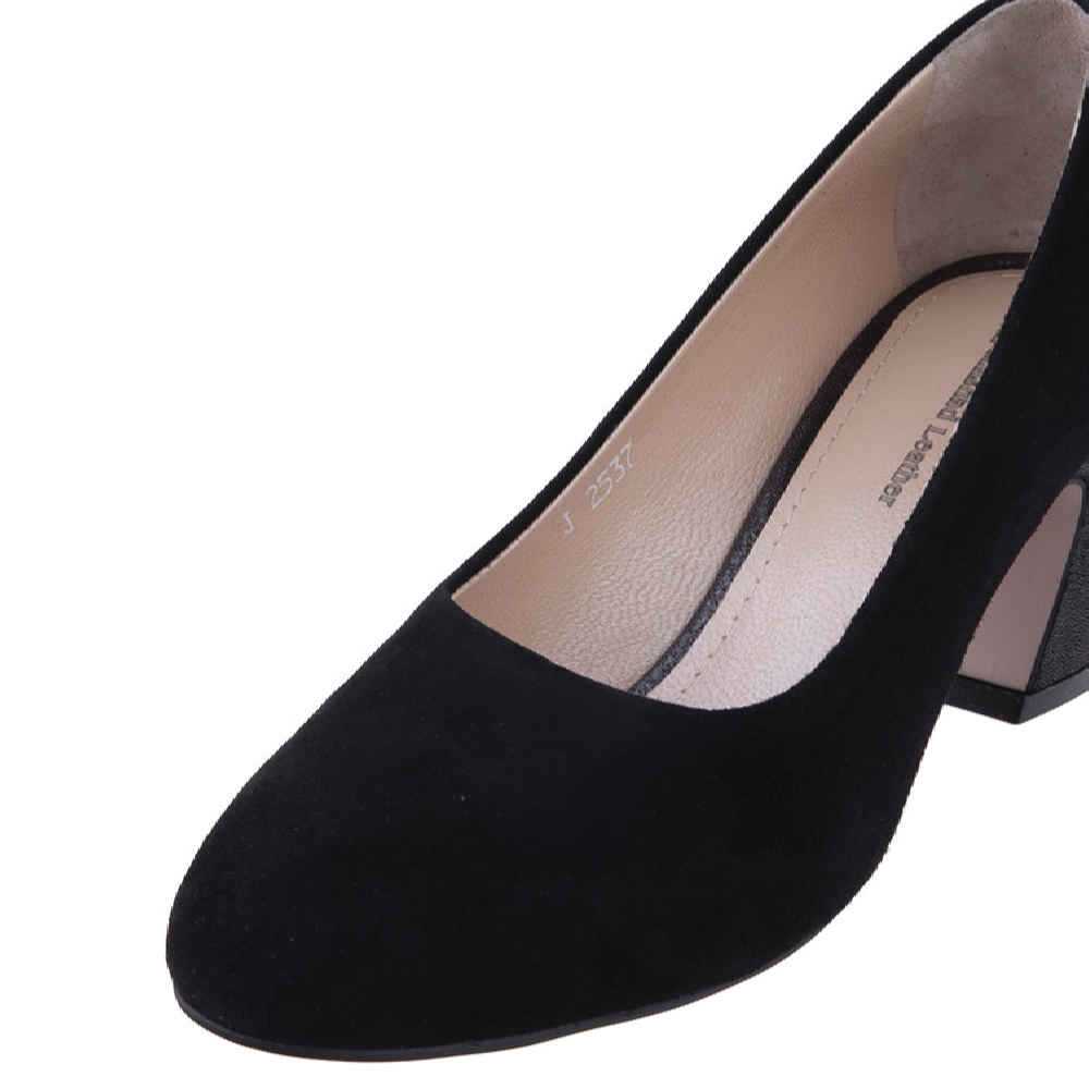 حذاء كعب عالي جلد للنساء موديل سما