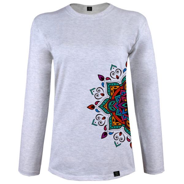 تيشيرت قطني بأكمام طويلة موديل أسرا – دافئ وأنيق