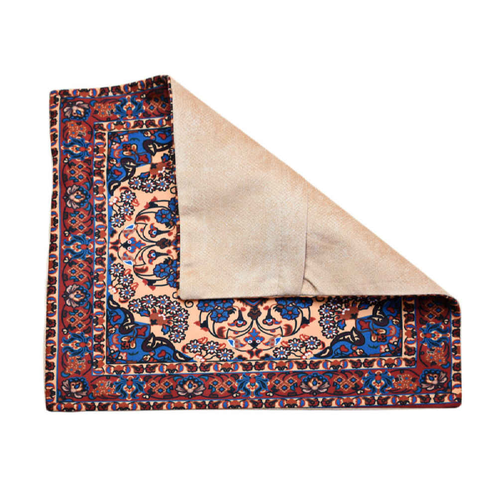 غطاء وسادة مذهل بتصميم فرش مطبوع