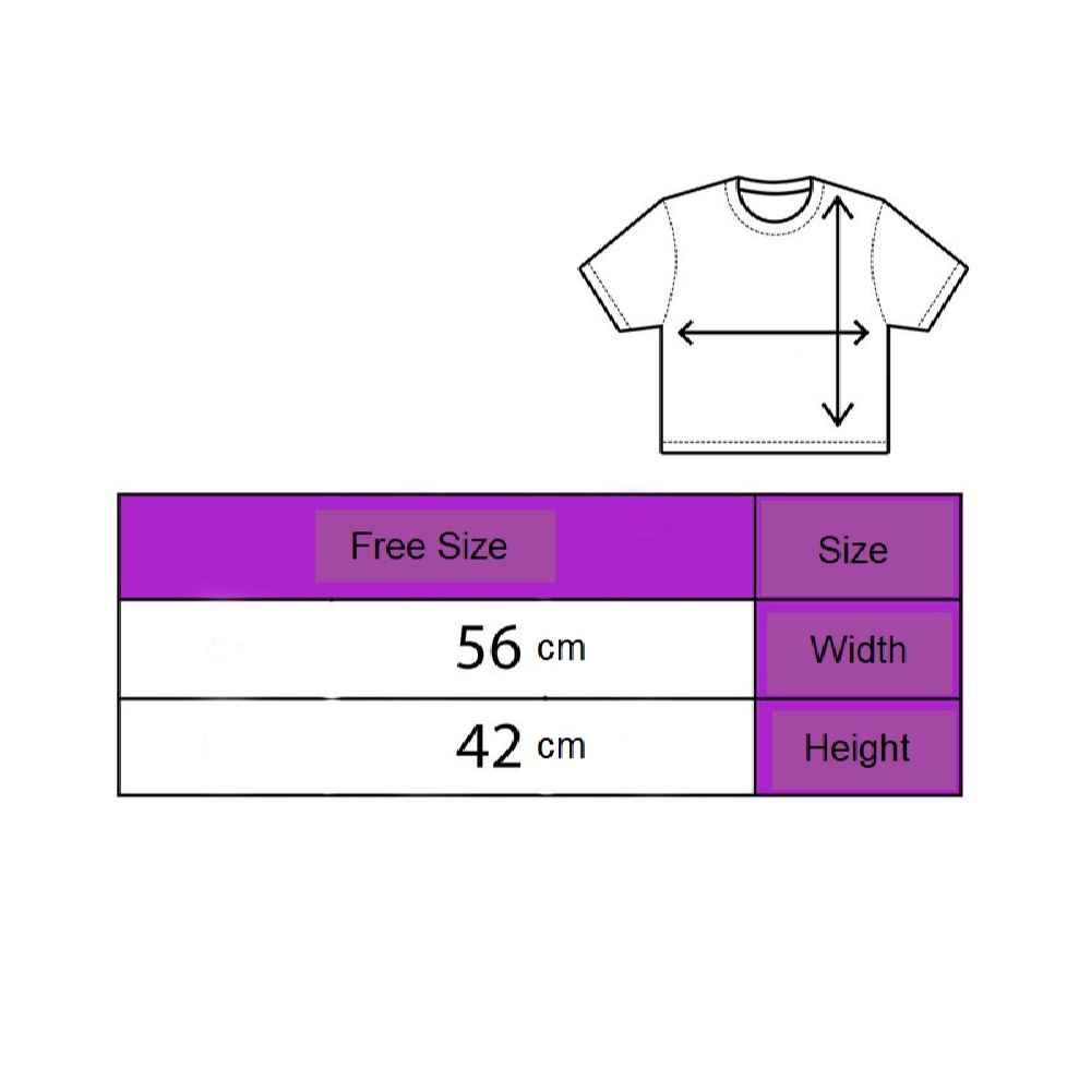 توب نسائي قصير الأكمام موديل ماجيك
