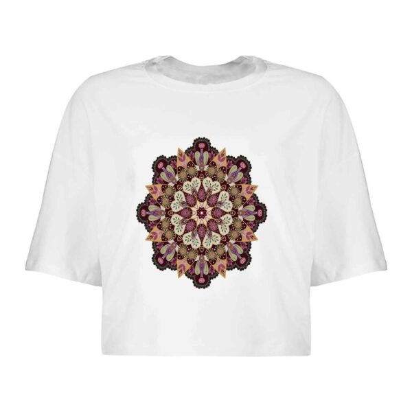 توب نسائي قصير الأكمام موديل ماجيك