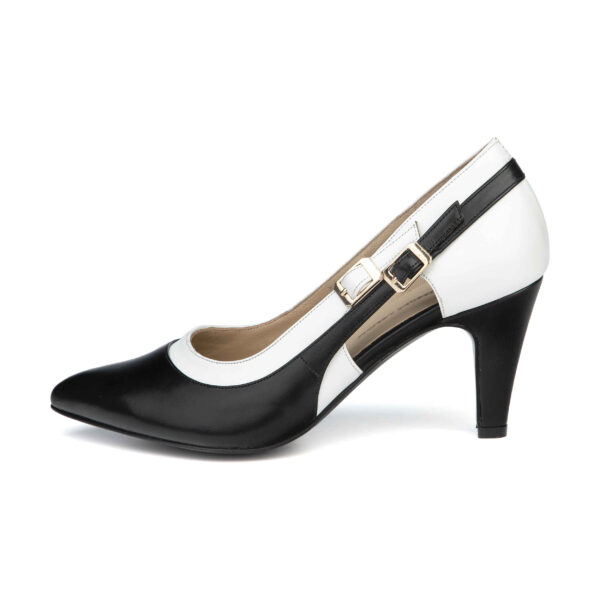 حذاء كعب عالي جلد للنساء موديل إلسا