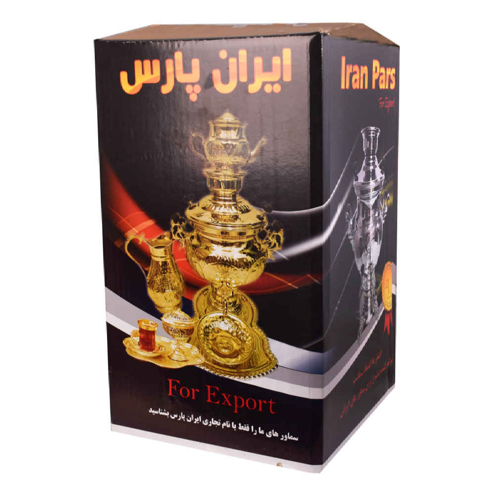 سماور غازي لصنع الشاي مع إبريق 6 لترات