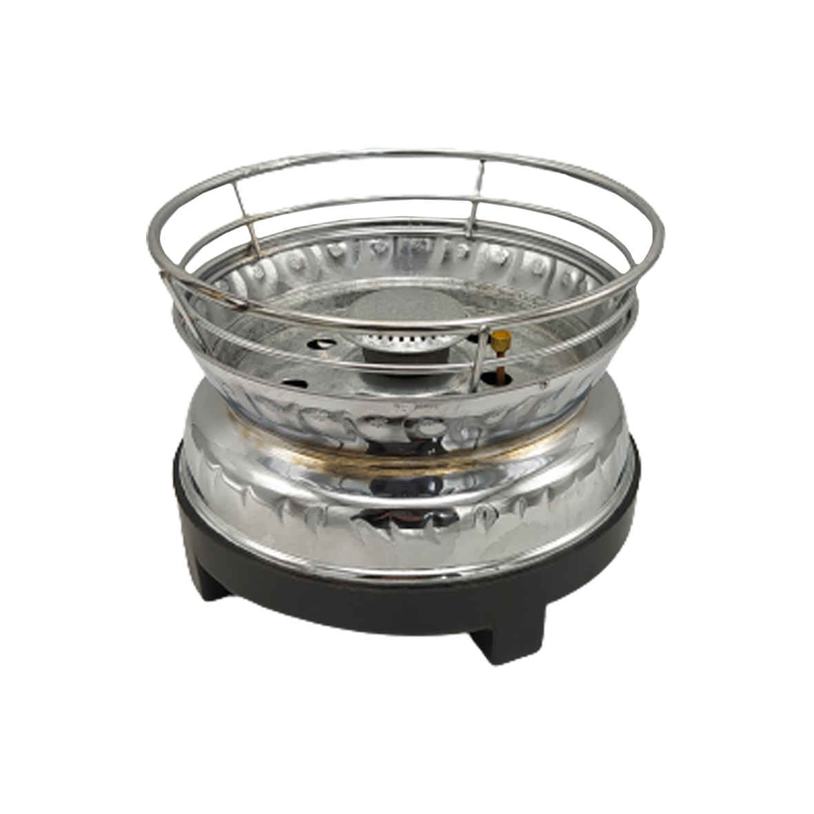 سماور غازي لصنع الشاي مع إبريق موديل سيمين 6 لترات