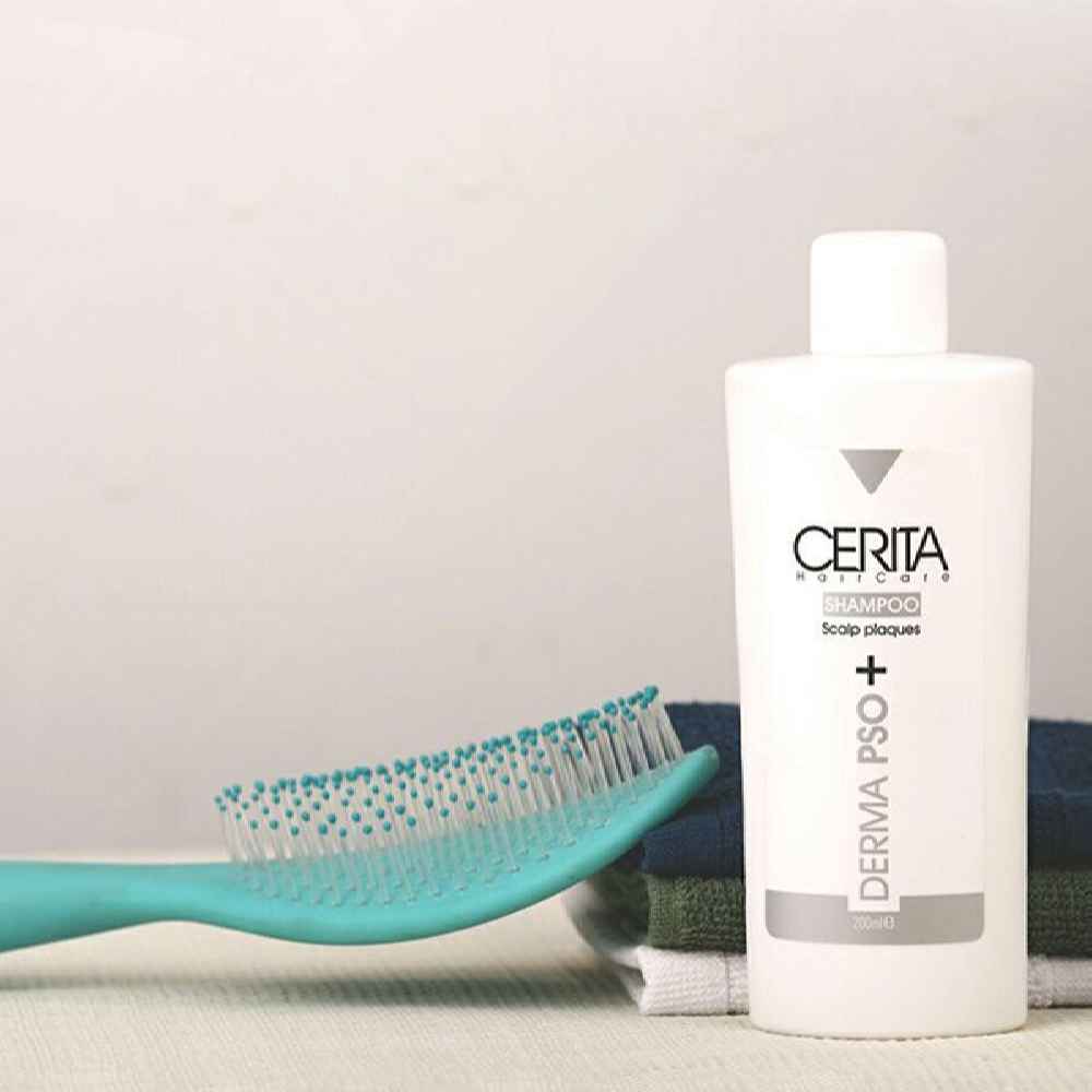 شامبو سيريتا ديرما PSO+ للويحات فروة الرأس لجميع أنواع الشعر – يخفف اللويحات والحكة (عبوة من 2)