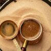 آلة صانع قهوة تركية بالرمل بنمط الخليج - مدمجة وأصيلة