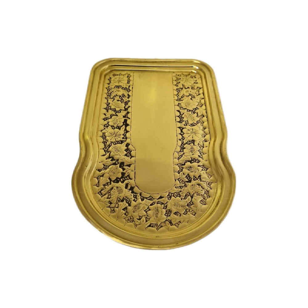 سماور إيراني نحاسي مزخرف لصنع الشاي بالفحم 6 لترات