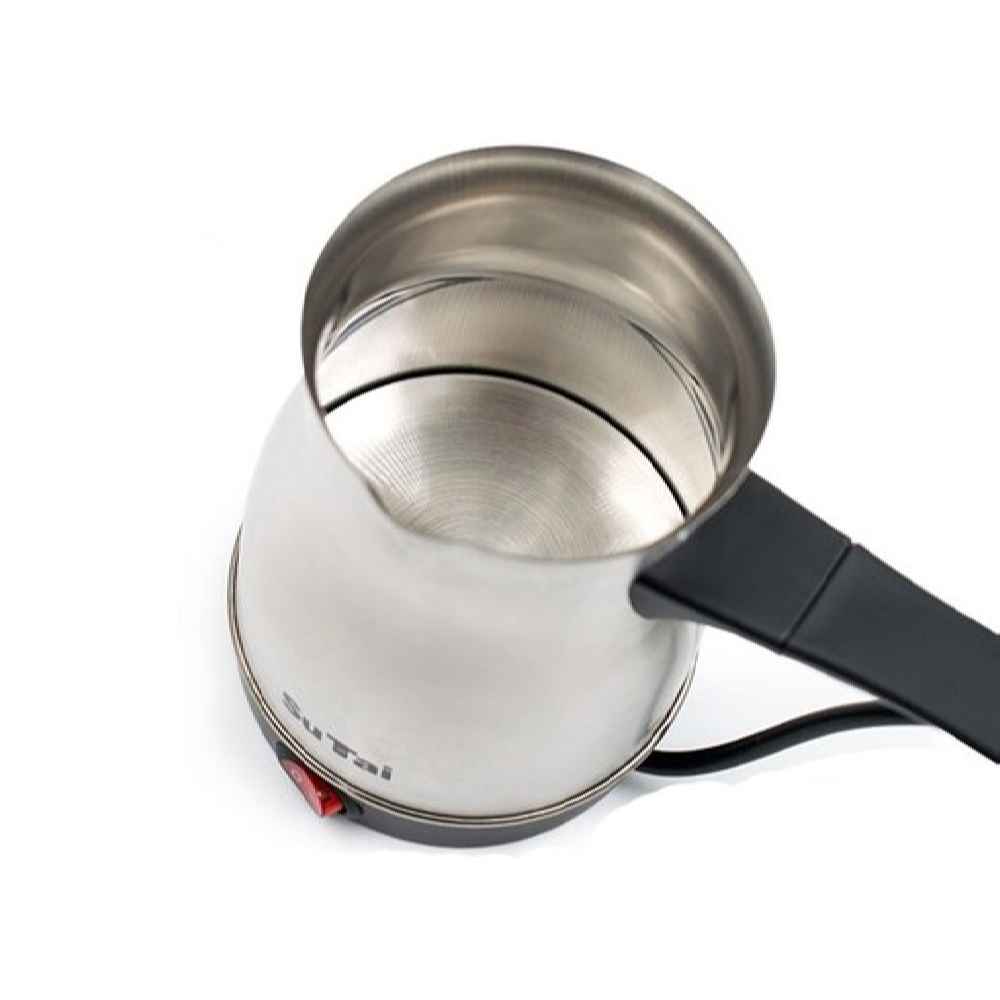 جهاز ترشيح القهوة الكهربائي من الصلب للمنزل والمكتب