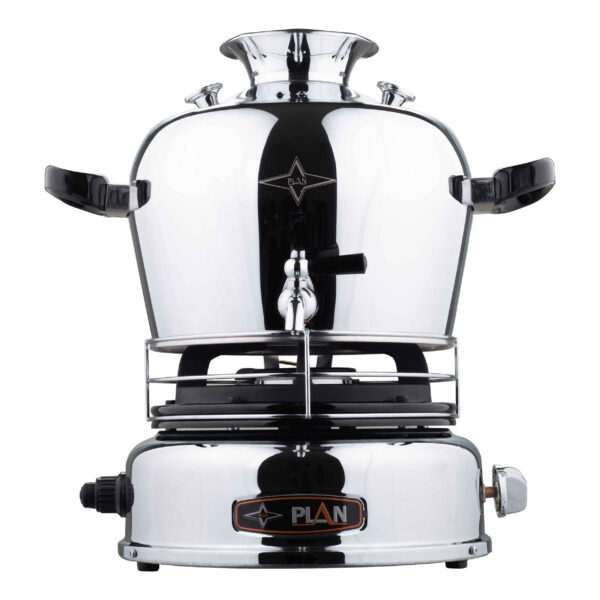 سماور غازي لصنع الشاي بتصميم حديث 6 لترات