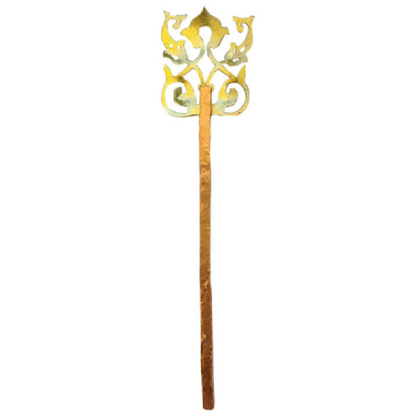 فاصل كتاب معدني نحاسي مصنوع يدويًا - موديل إسلامي