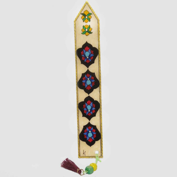 فاصل كتاب مصنوع يدويًا - موديل أرغوان