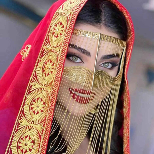 البرقع الخليجي يدوية الصنع - إصدار خاص