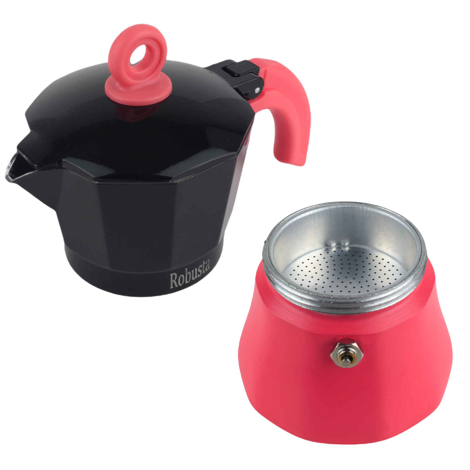 إبريق الموكا صانع الإسبرسو التقليدي الإيطالي – 3 أكواب السعة روبوستا