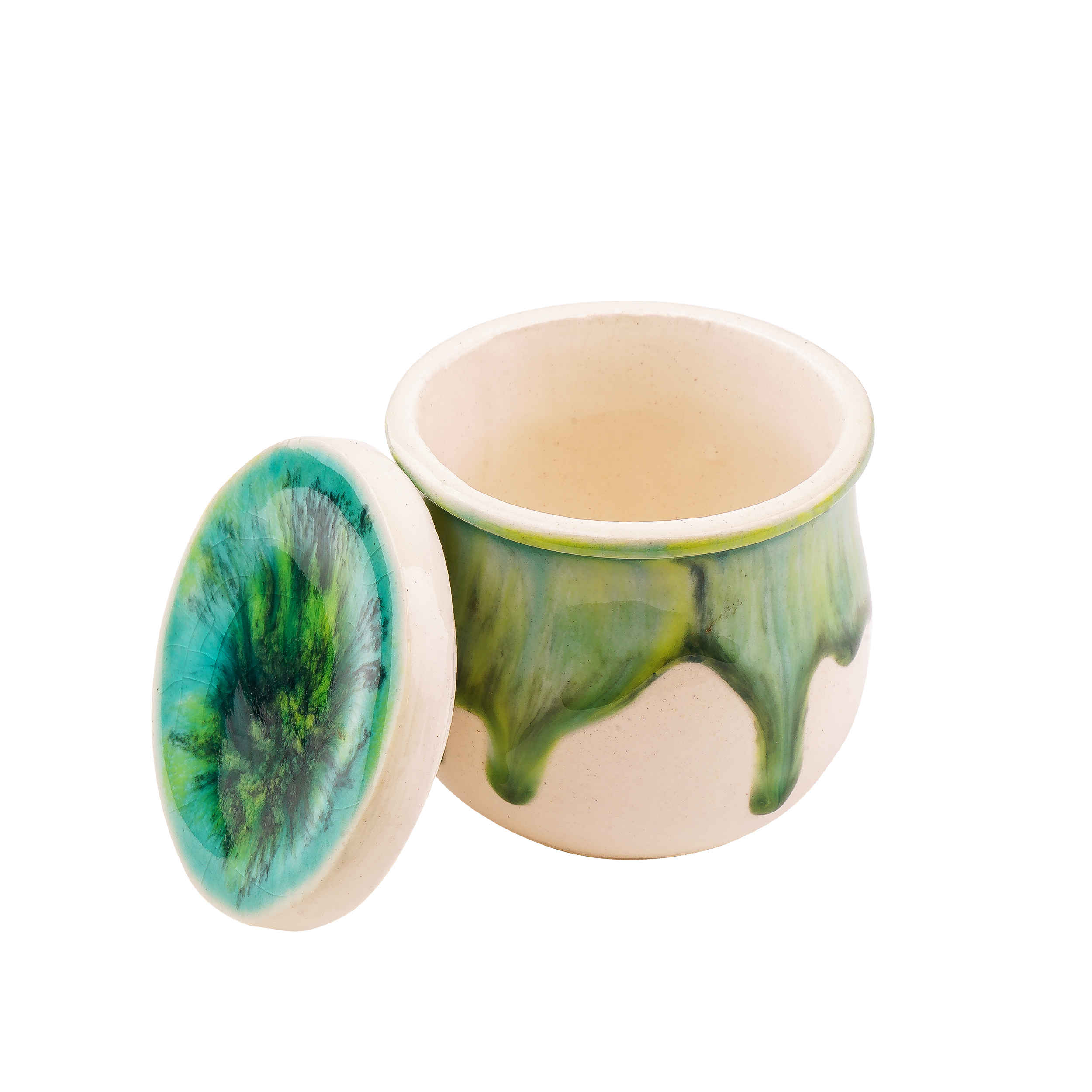 جرة تخزين مطبخ خزفية – تخزين أنيق للقهوة والشاي والمزيد، مظفر