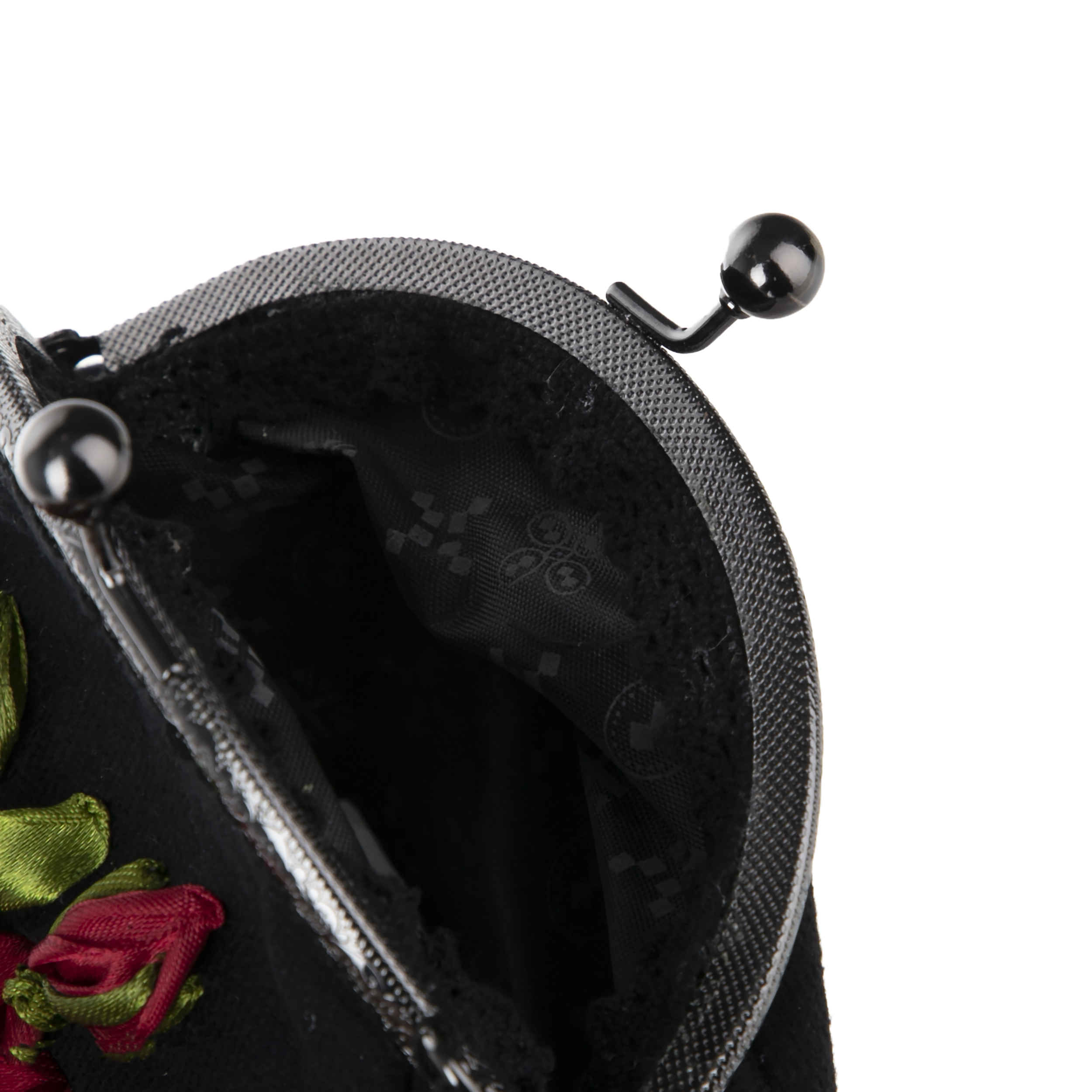 حقيبة يد صغيرة بتطريز الشريط – مخمل بتصميم طاهرة