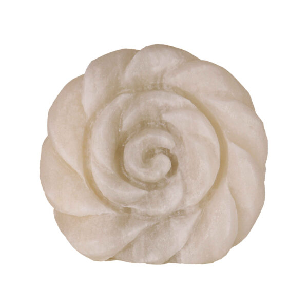 مصباح ملح إيراني حقيقي بشكل زهرة مصنوع يدويًا نموذج فيانا