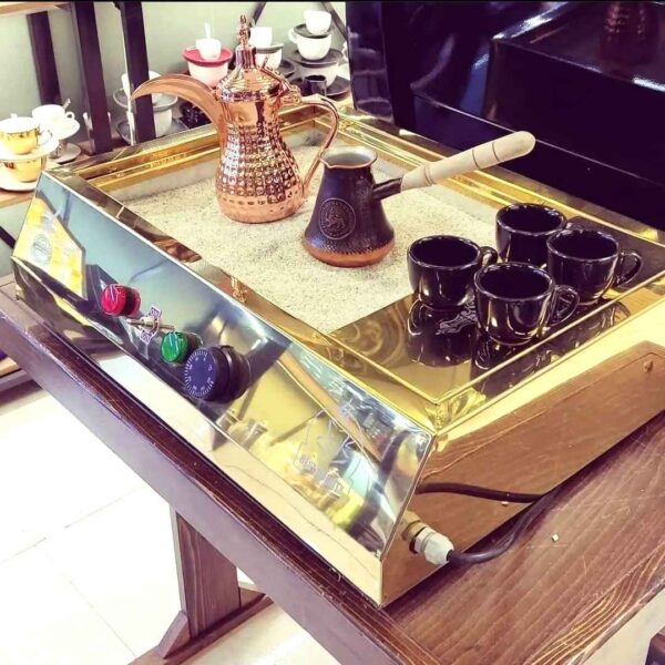 آلة صانعة القهوة التركية بالرمل التجارية للمقاهي القهوة