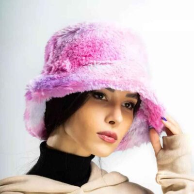 قبعة دلو شتوية للنساء – موديل سميك