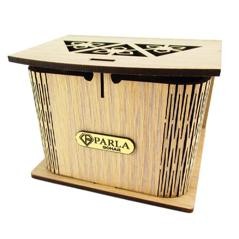 صندوق ساعات خشبي – فتحة واحدة