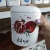وعاء علب سيراميك لتخزين معجون الطماطم والرمان