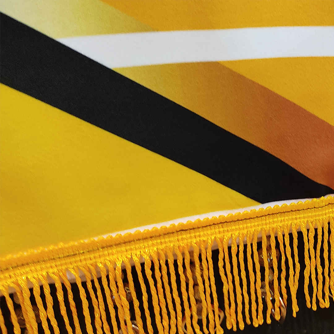 سجاد حائط لمشجعي نادي فولاد مباركه سباهان الرياضي