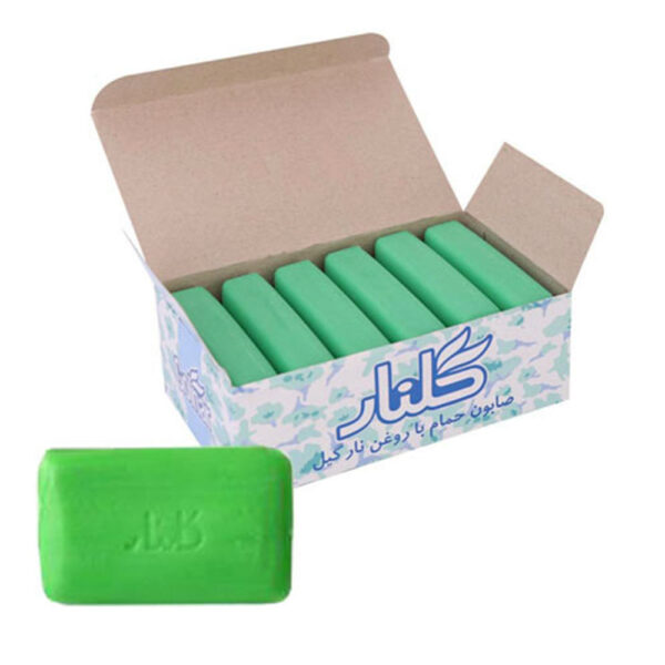 صابون جولنار بزيت جوز الهند (6 قطع)