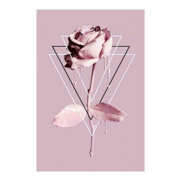 بطاقة تهنئة عيد ميلاد سعيد بتصميم زهور بنفسجية