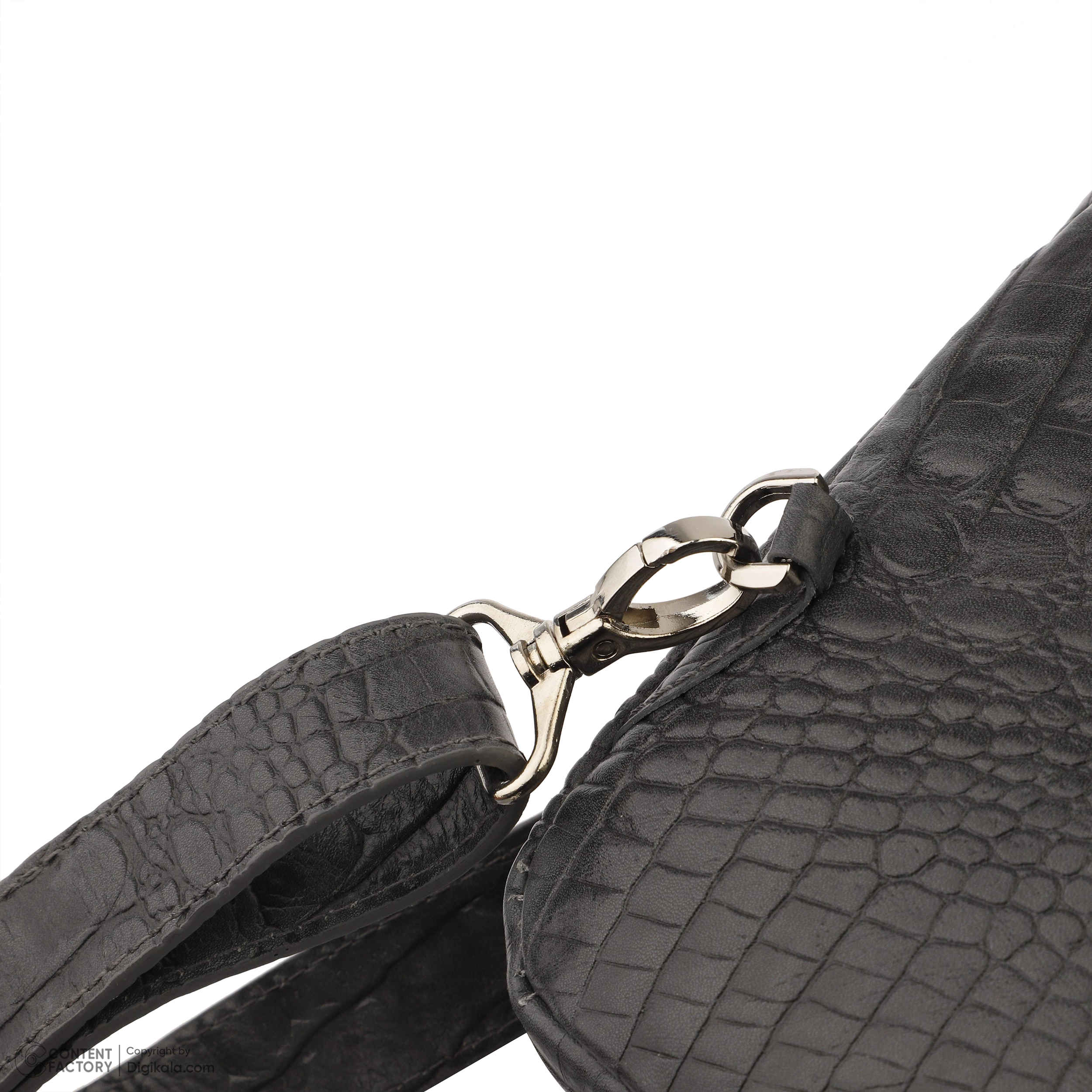 حقيبة كتف سحابية جلدية عملية وأنيقة للرجال والنساء