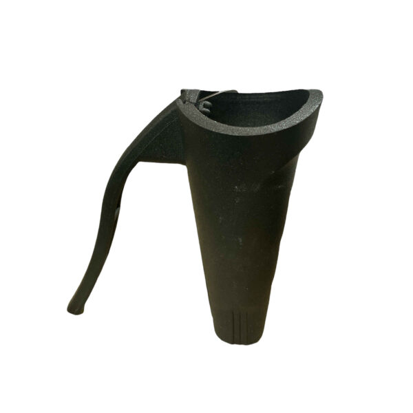 جهاز فتح المكسرات المريح – جهاز فتح الجوز المعدني الأسود مع مقبض مريح للقبضة