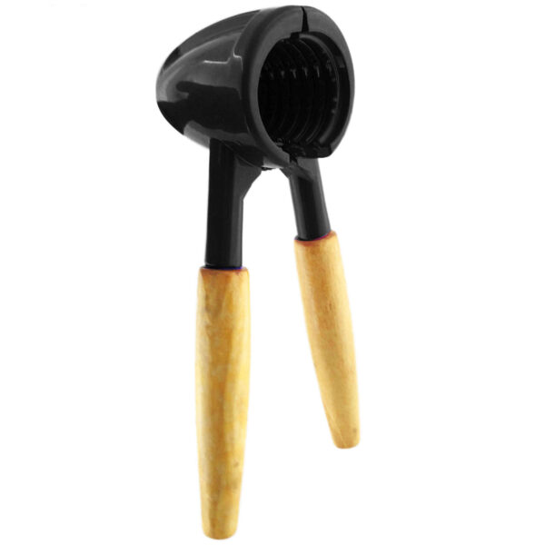 جهاز فتح الجوز – جهاز معدني مع مقبض خشبي مريح لفتح الجوز بسهولة