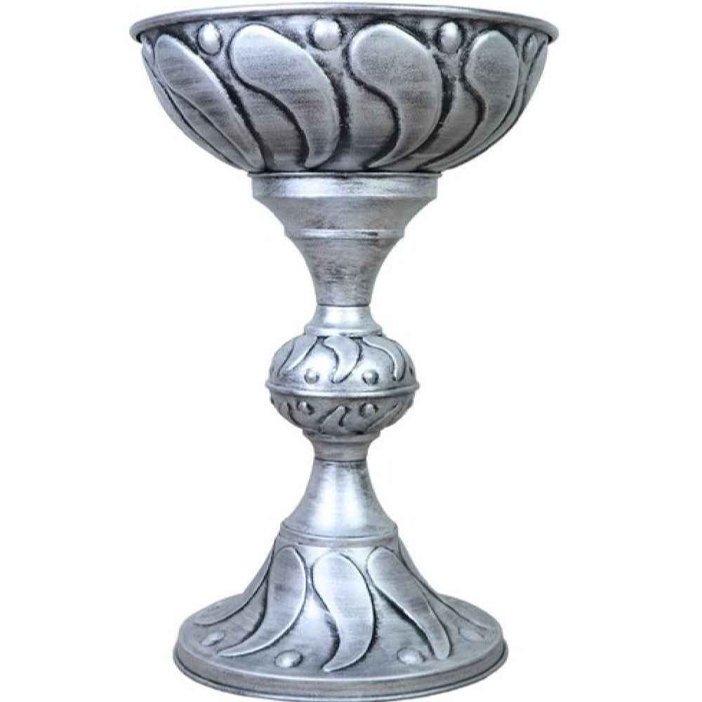 وعاء عرض معدني للأرضية للمكسرات والتوابل بنموذج باتينا