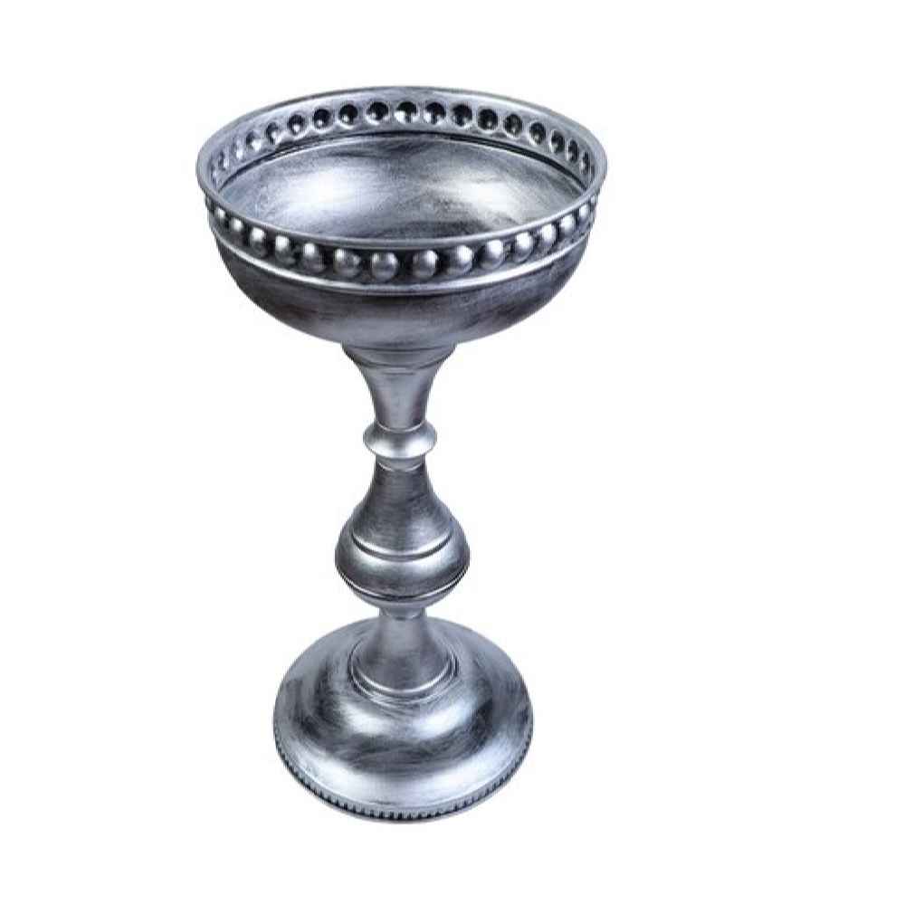 وعاء عرض معدني للأرضية للمكسرات والتوابل بنموذج باتينا