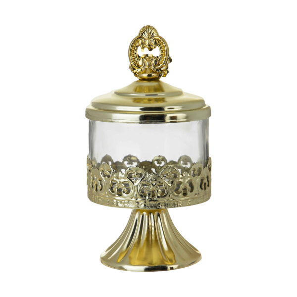 وعاء سكر مع غطاء معدني نموذج لوكس