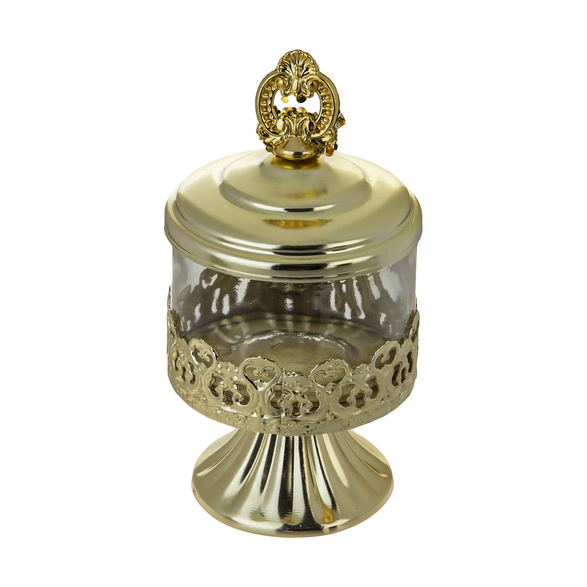 وعاء سكر مع غطاء معدني نموذج لوكس