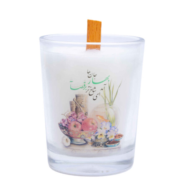 برطمان شمعة معطرة إيرانية لنوروز هافت-سين - نموذج مينا (2x)