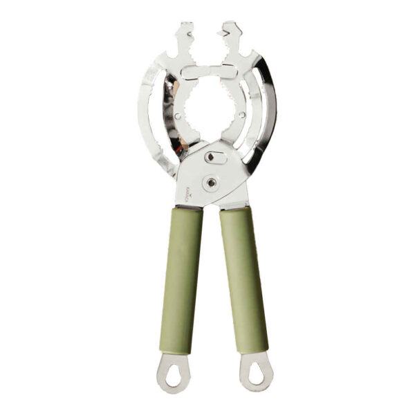 أداة فتح المكسرات – جهاز فتح الجوز والبندق مع مقبض بلاستيكي غير قابل للانزلاق