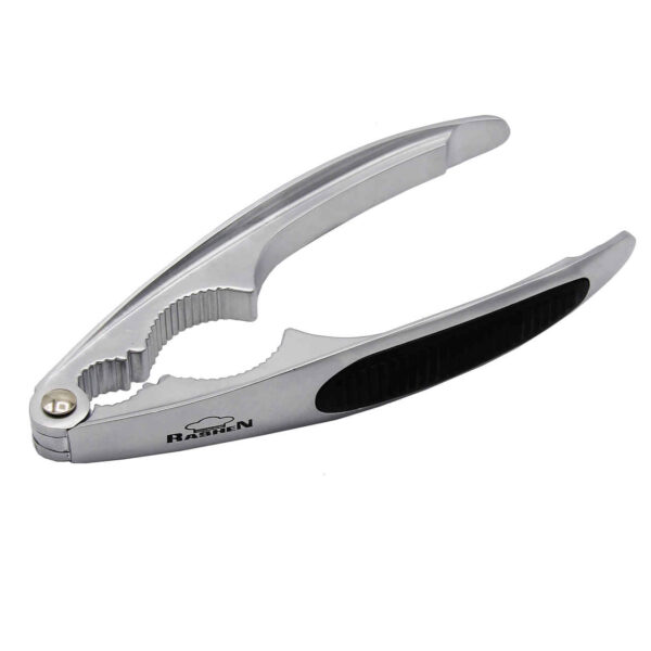 جهاز فتح المكسرات – جهاز فتح الجوز والبندق مع مقبض غير قابل للانزلاق لفتح سهل