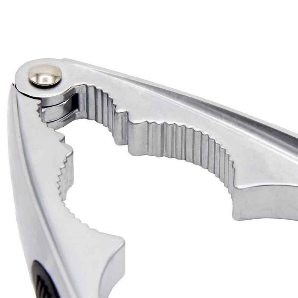 جهاز فتح المكسرات – جهاز فتح الجوز والبندق مع مقبض غير قابل للانزلاق لفتح سهل