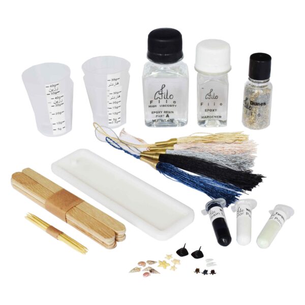 Resin Bookmark Making Kit with Mold Ocean Theme