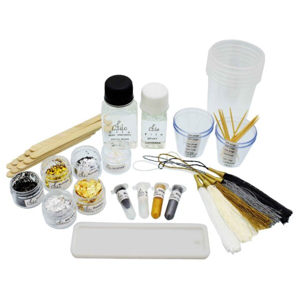 Resin Bookmark Making Kit with Mold and Resin Making Supplies
