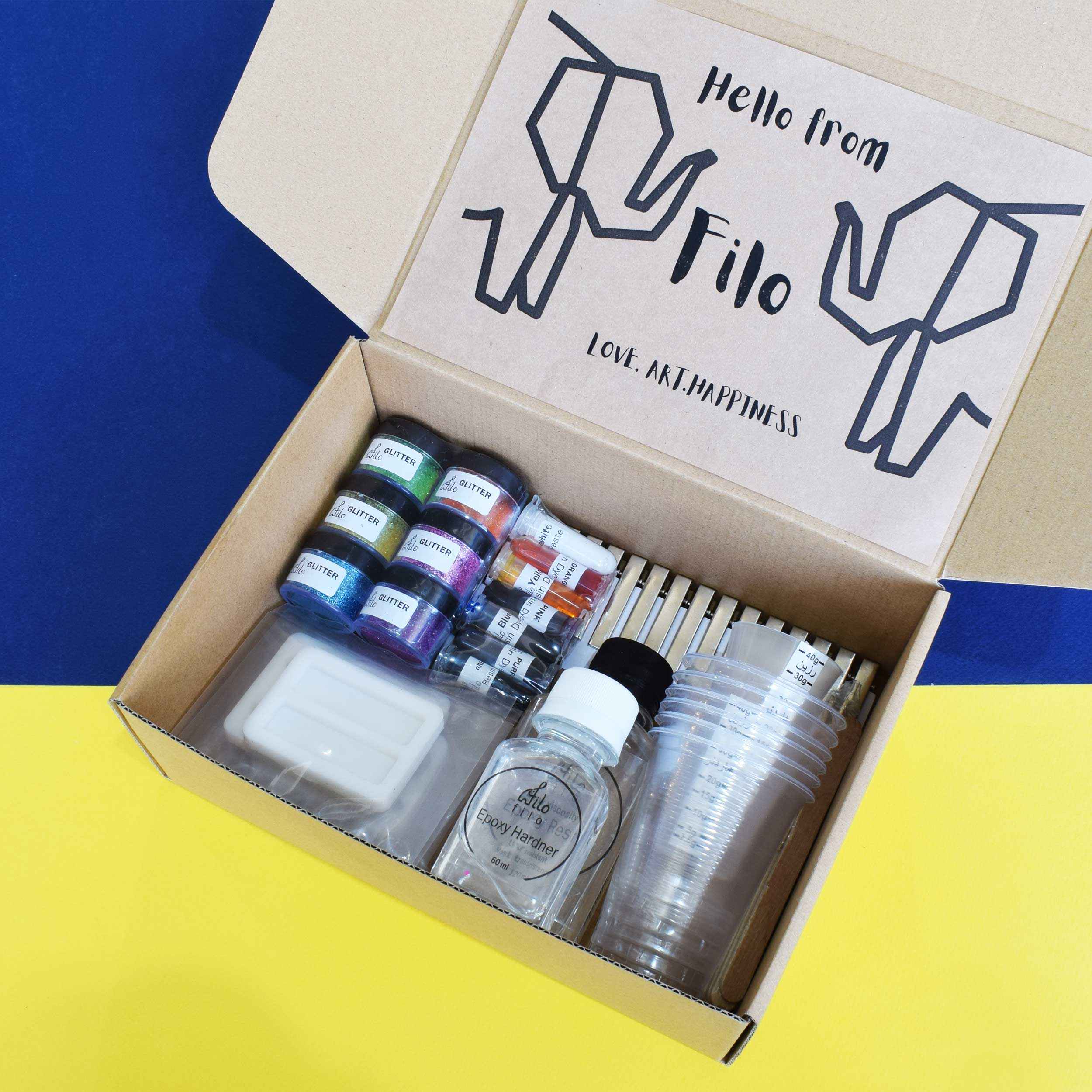 Resin Hair Clip Making Kit with Mold and Resin Making Supplies