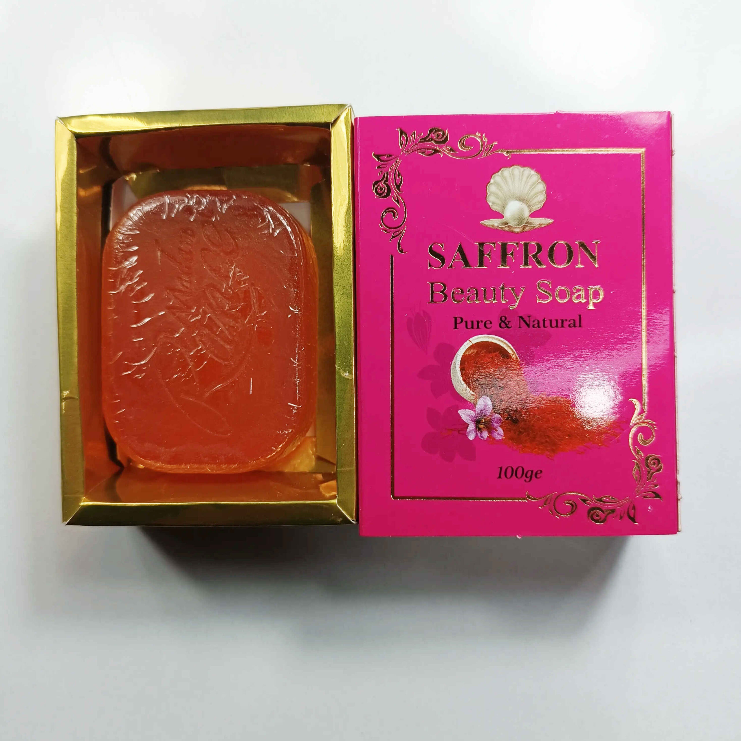 صابون الزعفران تجربة تأثيرات تجديد البشرة (6 قطع)